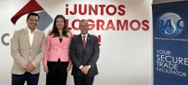 El convenio se realizó con la presencia del Sr. Oscar Sánchez, Presidente  de la Junta Directiva de WBO y de BASC Colombia, la Sra. Nidia Hernández, Presidente Ejecutiva del Colfecar y el Sr. Luis Bernardo Benjumea, Director Ejecutivo de BASC Colombia